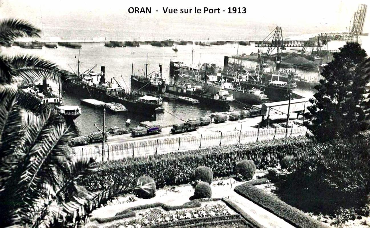 Oran - Vue sur le Port - 1913.jpg